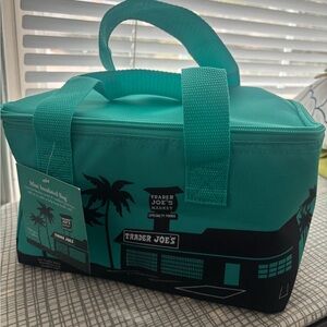 Trader Joe's Teal Mini Insulated Bag